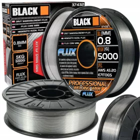 VARILNA ŽICA SAMOZAŠČITNA 0,8MM 5000g 5KG FLUX ČRNA