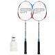 Spokey Slovenian Badminton Set with 2 Rackets, Shuttlecocks, and Case