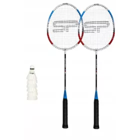   Slovenian Name: Komplet loparjev in puščic za badminton Spokey 922909 + set Wish S505-06