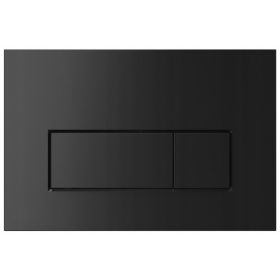 Gumb za splakovanje WC školjke Alca Thin M578, črn