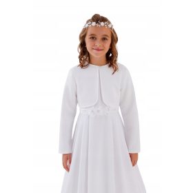 Balerina za prvo obhajilo, pletena, velikost 146