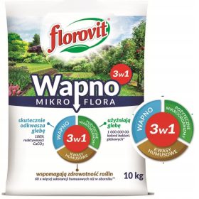 Wapno nawozowe Florovit Mikroflora 3w1 10kg