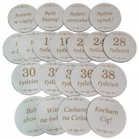 Magic Kredka otroška foto kartica za nosečnice, 20 kosov