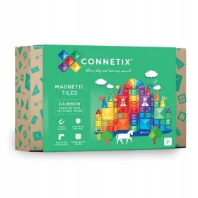 Magnetni bloki Connetix Rainbow - Kreativni paket 102 kosov