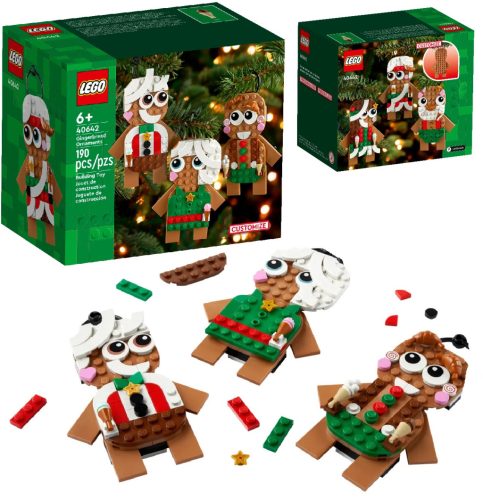 LEGO Piernikowe ozdobe BrickHeadz 40642