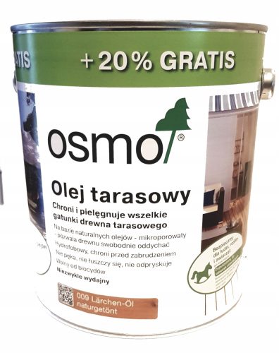 OLJE ZA TERASO OSMO 009 3L MACESEN