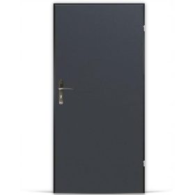 Vhodna vrata Uran+ Antracit 90 cm Desna stran