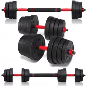Hantle za vadbo 40 kg 2x20 kg - komplet uteži Staga