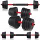 Hantle za vadbo 40 kg 2x20 kg - komplet uteži Staga