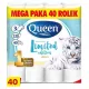  Queen neodišavljeni toaletni papir 40 kos.