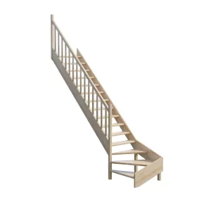 Lesene stopnice DEGRIS debeline 3,5 cm