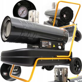   Nagrmatic 30 kW oljni grelnik z digitalnim termostatom LCD in dimnikom