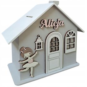 Drevesni, Velik XXL hranilnik z imenom, Odlično darilo