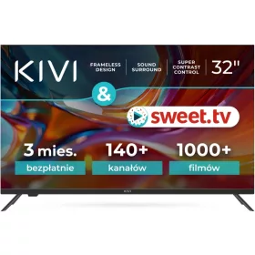    KIVI 32H740NB 32" LED HD Ready TV Android TV DVB-T2/C/T HbbTV