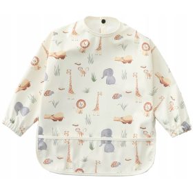   Piambo Otroški Predpasnik s Rokavi in Žepom za Hranjenje BLW Premium