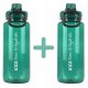 portna steklenica za vodo KiCA Eco Green 1L - Zelena