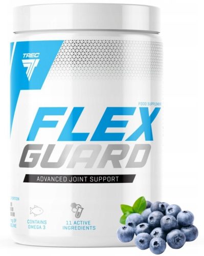 Flex Guard Trec Nutrition – Izdelek za regeneracijo sklepov, okus divje jagode, 375g