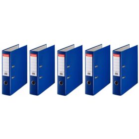   Esselte ekonomični pisarniški registrator A4/75 mm modre barve x 5 kosov