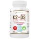 Progress Labs Vitamins K2 VitaMK7 200μg + D3 4000IU s Prebiotikom - 120 Rastlinskih Kapsul