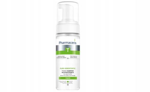 Globoko očiščujoča pena za obraz Pharmaceris T Puri-Sebostatic, 150 ml
