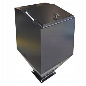  ZBIRALNIK ZA PEČ Z PODAJALNIKOM GORIVA - PRIMEREN ZA PODAJALNIKE MOČI 25 KW, KOT SO DOMER, PANCERPOL IN EKOENERGIJA, PRAŠNO BARVANA PLOČEVINA DEBELINE 1,5 MM