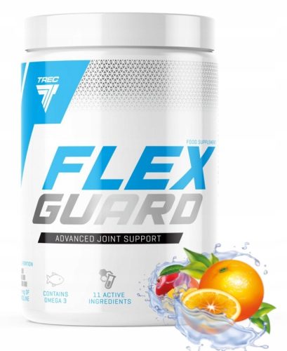 Prehransko dopolnilo za regeneracijo sklepov Trec Nutrition Flex Guard, okus mango-pomaranča