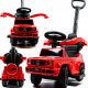 NELIK RIDE-ON PUSH MERCEDES G 3v1 AVTO IGRAČA AVTO Rdeča