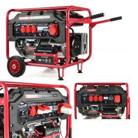 Prenosni trifazni bencinski generator Tvardy 6600 W