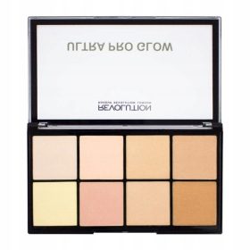    Pressed Makeup Revolution paleta osvetljevalcev 734049 roza FREEDOM 150 g