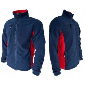 TOPLA DELAVNA FLIS SWEATSHIRT CONSUL SIVA - XL