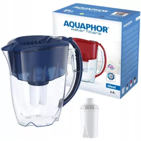    Aquaphor Ideal filter vrč Temno modra + B100-15 Standardna kartuša