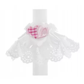   Ozadje za sveče za krst in prvo obhajilo, dekorativna mašna za svečo