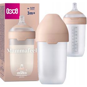   LOVI Mammafeel steklenička za hranjenje 250 ml z dinamičnim cucljem