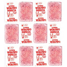   BARF HRANA ZA PSE - ZAMRZNJENO MESO GOVEDINA IN PURANJE BREZ KOSTI 10KG