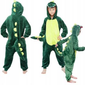   DINOZAVER PIŽAMA KIGURUMI DINO ZMAJ OTROŠKI ONESIE KOMBINEZON 122-128-134