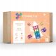 Connetix Magnetne Kocke Pastel Square Pack - 40 kosov