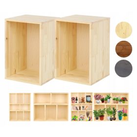 Wamar-Sosenka Lesena Polica 30 x 30 x 45 cm Bora