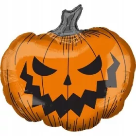 Bučni folijski balon 73 cm - Upiorni Halloween dekor
