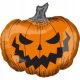 Bučni folijski balon 73 cm - Upiorni Halloween dekor