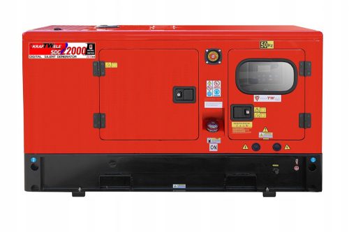 Revolucionarni trifazni generator KrafTWele 22 kVA Diesel 400V