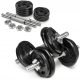 Hantle iz litega železa 20 kg 2x10 kg 2x Hantla Set