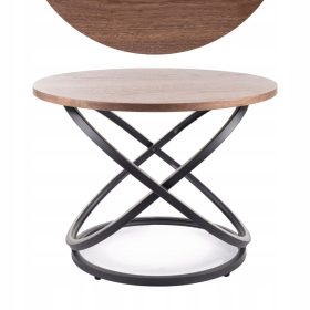 Elegantna klub mizica EOS D 60 orah/črna Signal