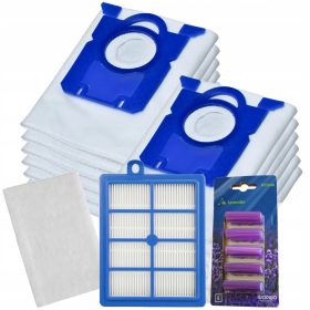   Filtr HEPA za sesalnike Electrolux/Philips/AEG + 12x vrečk + Filtr za vstopni zrak + Vonj lavande