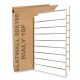  Slatwall PANEL Spacewall Best-Line 50x180cm 17 BUTTERS WHITE (RAZLIČNE BARVE)