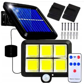   Ulična svetilka Solarna Luč 80 W 1200 lm z napajanjem na sončno energijo