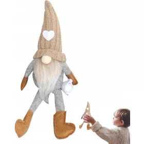   SLON Z BRADO, BOŽIČNI ŠKRAT Z VRČEM V KLOBUKU, ŠKRAT, KLINAC, BEŽ