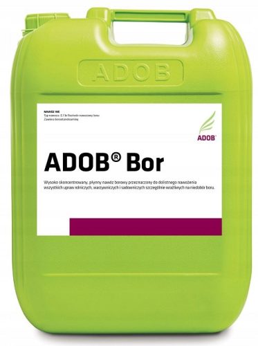 ADOB Bor – Tekoče listno gnojilo z visoko vsebnostjo bora, 5l