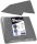 BRADAS Debel Prekrivni Ponjava 4x5m, 120g/m2, Srebrna