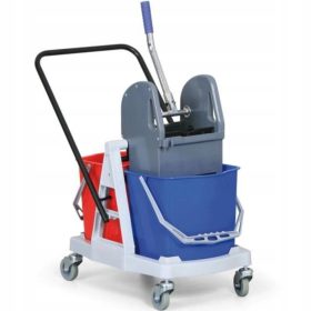    Voziček za čiščenje tal s stiskalnico za voziček Higi24