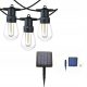 CELINO LIGHTING Solarna Girlanda 760 cm z 12 LED Žarnicami S14